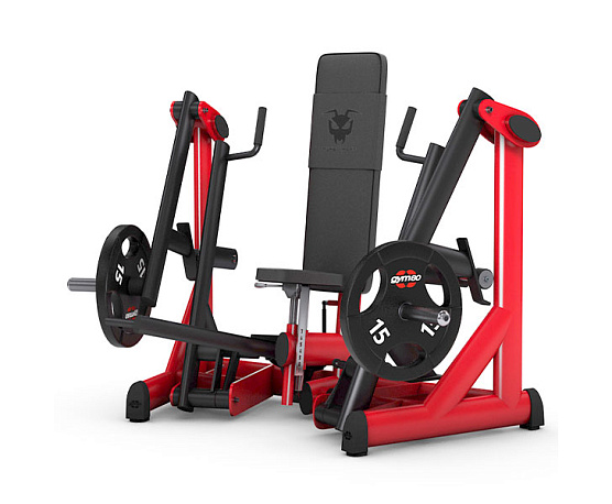Жим от груди сидя со сведением с независимыми рычагами Gym80 4328 (50мм)