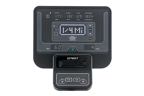 Вертикальный велотренажер Spirit Fitness CU800+ фото8