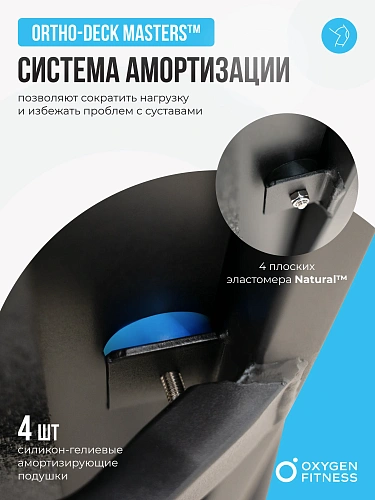 Беговая дорожка реабилитационная домашняя OXYGEN FITNESS REVIVE C