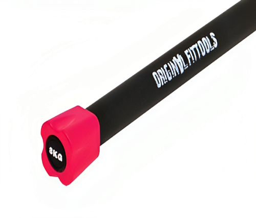 Бодибар Original FitTools FT 8 кг розовый наконечник