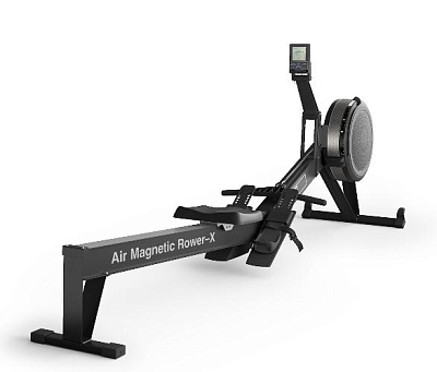 Гребной тренажер Unix Fit Air Magnetic Rower-X Black