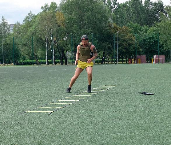 Лестница координационная Original FitTools 6 м 13 секций фото13