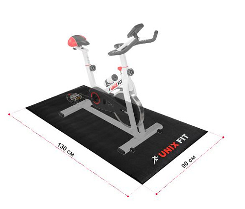 Коврик для кардиотренажёров Unix Fit 130x90x0,6 см