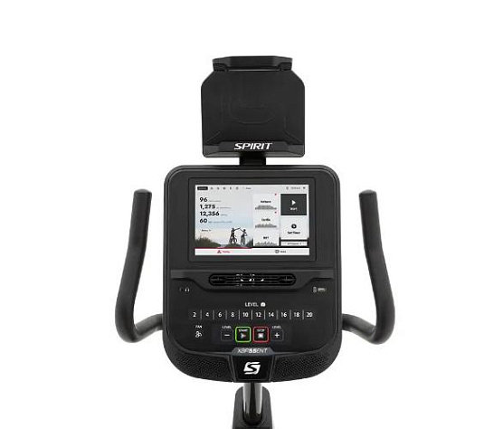 Велотренажер горизонтальный Spirit Fitness XBR55ENT черный фото9