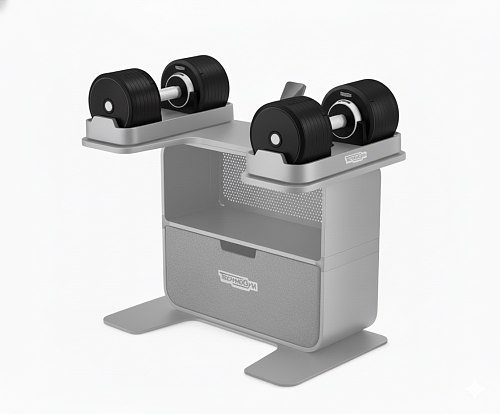 Регулируемые гантели Technogym Connected Dumbbells без стойки