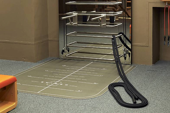 Многофункциональный комплекс с зеркальной стенкой и элементами из нержавеющей стали Desire Prime Vision фото3