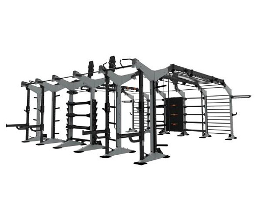 Стойка-мостик функциональная Torque X-Create XCFB-10M-23-X1-05 (10-модульная, комплект X1, 701 см, платинум)