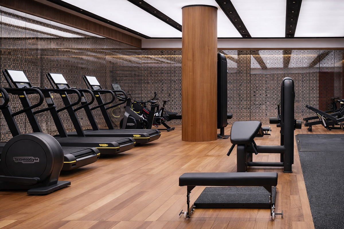 Премиальный фитнес в отеле класса «люкс»