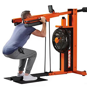Купить Гребной тренажер First Degree Fitness FluidPowerPRESS™ Orange в Москве