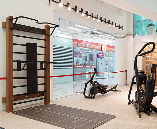 Шведская стенка с брусьями и скамьей Desire Eco Classic