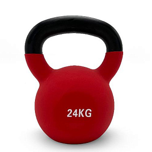 Купить Гиря Unix Fit Гиря виниловая 24 кг Red в Москве