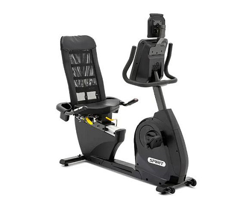 Велотренажер горизонтальный Spirit Fitness XBR95 черный