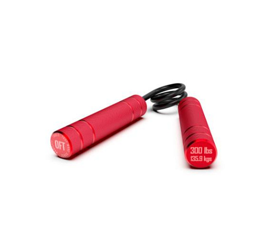 Эспандер кистевой с алюминиевыми рукоятками Original FitTools нагрузка 300LBS фото2