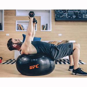Купить UFC Комплект обрезиненных октагональных гантелей 5 пар от 10 до 20кг Octagon Dumbbell в Москве