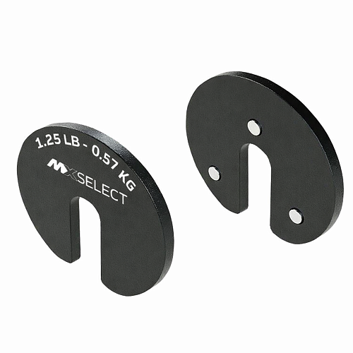 Веса дополнительные для гантелей MX Select, 0.57 кг, 4 шт с держателем