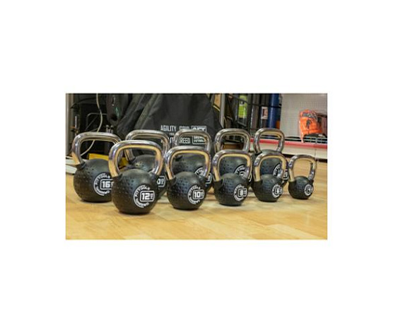 Гиря Original FitTools Набор полиуретановых гирь - 10 штук от 4 до 32 кг