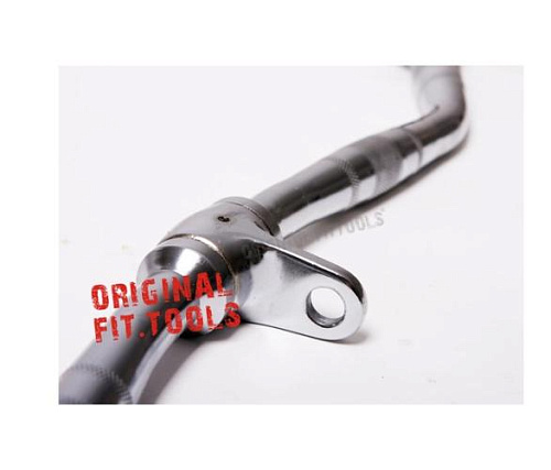 Рукоятка для тяги за голову изогнутая с ограничителями Original FitTools