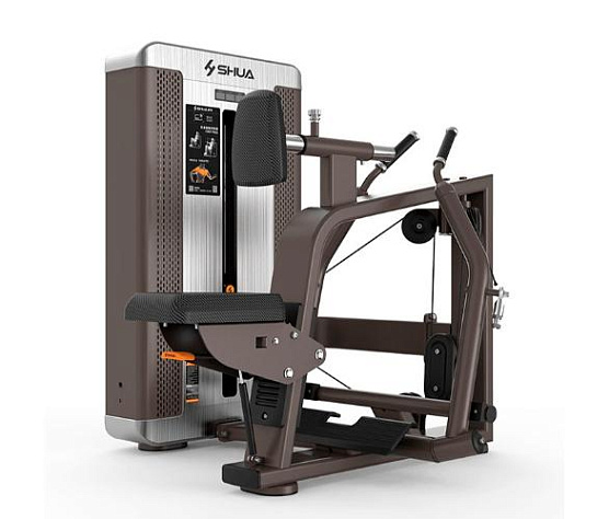 Грузоблочный тренажер на верхнюю часть тела SHUA Row/Rear Deltoid SH-G8804 Тяга к груди 