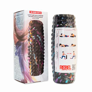 Купить Rebel Fitness Цилиндр массажный профессиональный 33 х 13 см  в Москве