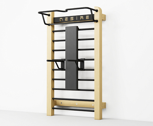 Шведская стенка с брусьями и скамьей Desire Eco Classic Купить Шведская стенка с брусьями и скамьей Desire Eco Classic в Москве