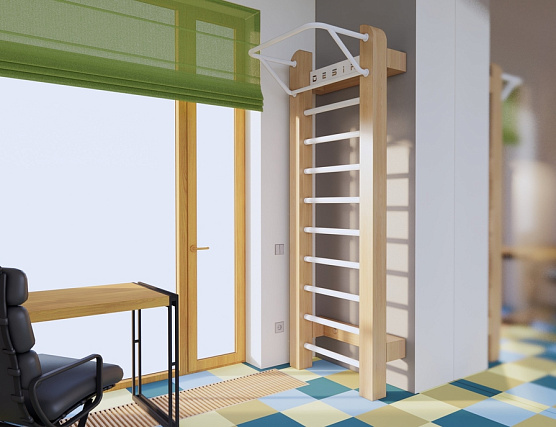 Узкая шведская стенка расширенной комплектации Desire Eco S Plus фото12