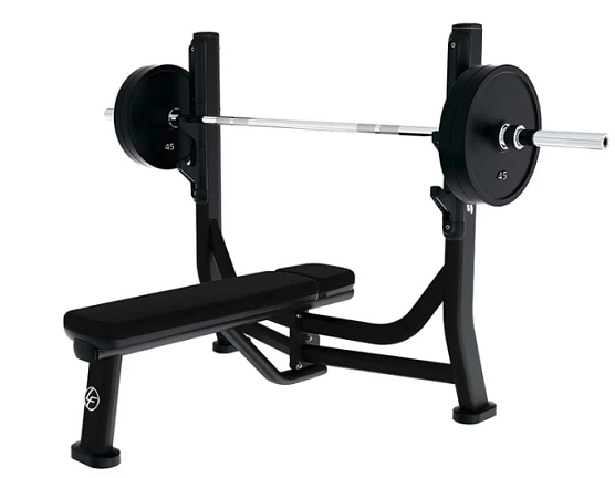 Олимпийская плаская скамья Life Fitness