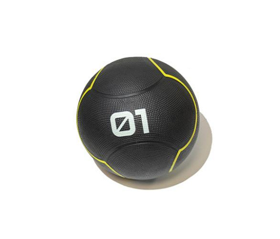 Мяч тренировочный Original FitTools 1 кг черный