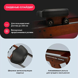 Купить Гребной тренажер Svensson Body Labs WAVERUN домашний в Москве