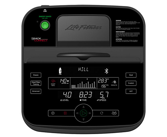 Эллиптический тренажер Life Fitness E1 Track Connect фото3