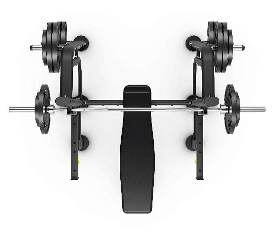 Скамья олимпийская горизонтальная Vision Fitness VST600-FW88 фото3