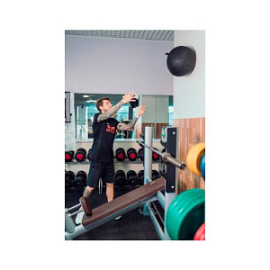 Купить Original FitTools Тренировочный мяч Wall Ball Deluxe 10 кг в Москве