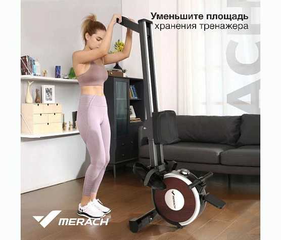 Гребной тренажер Merach Q1S домашний фото14