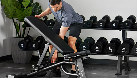 Регулируемая скамья Vision Fitness VST600-FW82 фото2