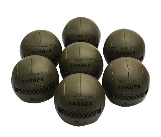 Мяч набивной Targex STRATA 3 кг зеленый