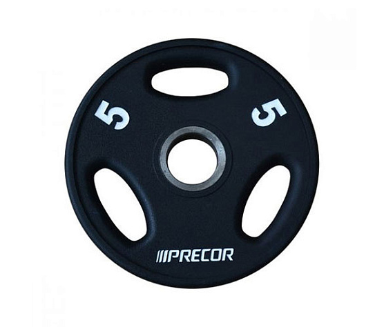 Precor Диск олимпийский в уретане, 10 кг (новый молд)