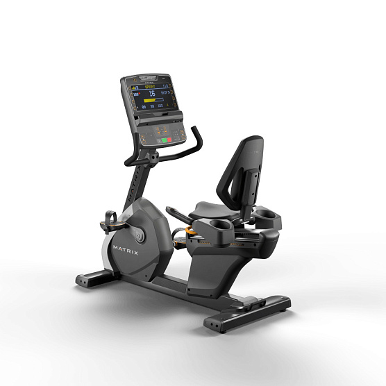 Горизонтальный велотренажер Matrix Fitness Performance Premium LED