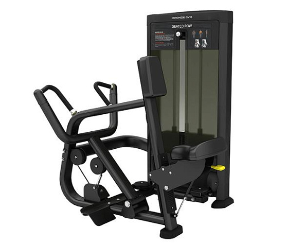 Гребная тяга с упором Bronze Gym BLANC 34 профессиональный