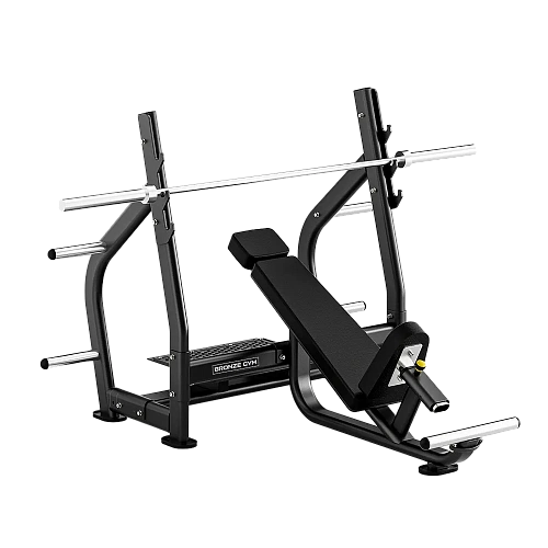 Купить Скамья олимпийская для жима наклонная Bronze Gym RAVE RE56 в Москве