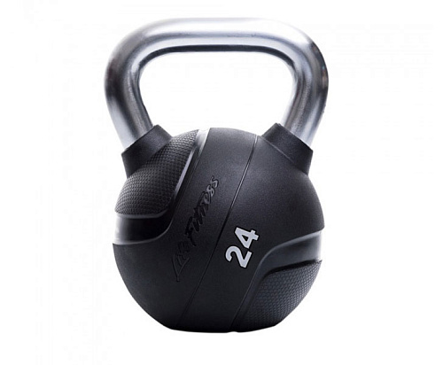 Гиря обрезиненная Life Fitness 24 кг Купить Гиря обрезиненная Life Fitness 24 кг в Москве