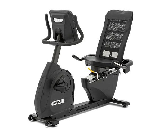 Велотренажер горизонтальный Spirit Fitness XBR25 черный