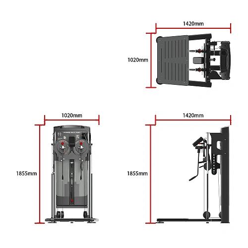 Отведение рук стоя Smith Fitness Excellence RE8034
