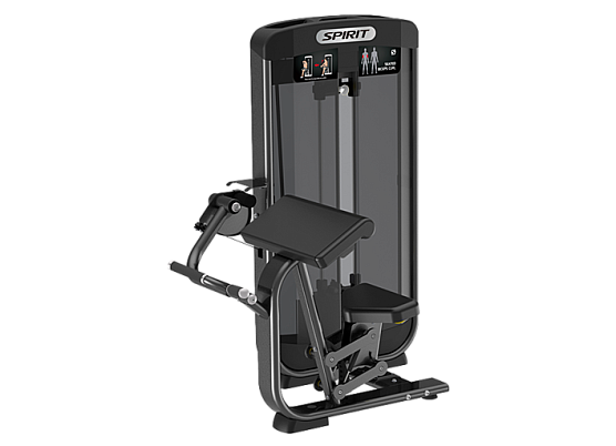 Бицепс-машина в положении сидя Spirit Fitness SP-3506 стек 76 кг