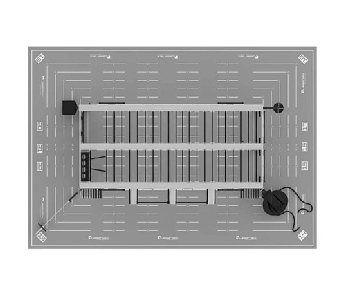 Функциональная рама на 25 станций Queenax By Precor OPEN FORMAT X3 700