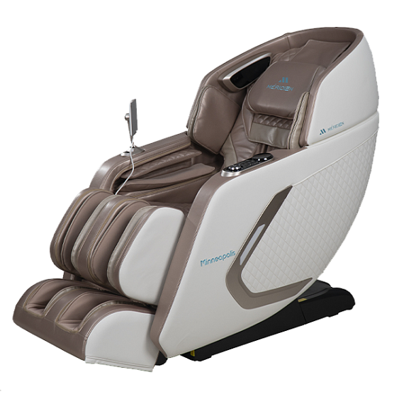 Массажное кресло Meridien Minneapolis (Pink + White) фото4