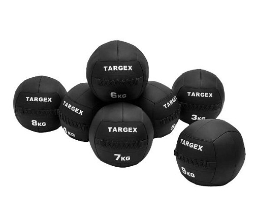 Мяч набивной Targex STRATA 9 кг черный