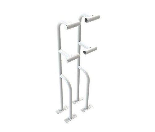 Купить Опора для станка хореографического двухрядного напольного Original FitTools (крайние, пара) в Москве