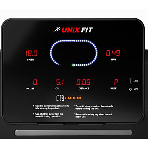 Купить Беговая дорожка Unix Fit ST-630R Black в Москве