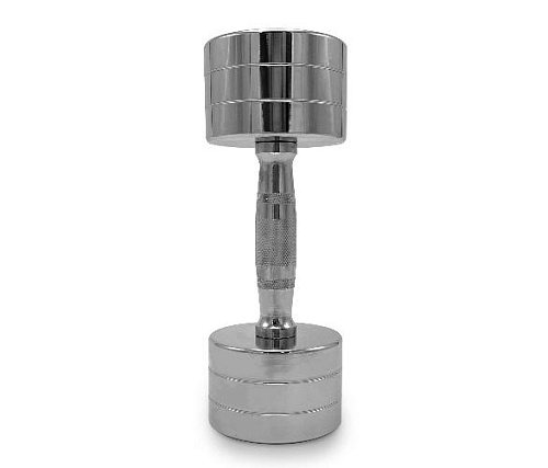 Гантель круглая хромированная Unix Fit PRO 4 кг / шт.