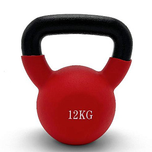Купить Гиря Unix Fit Гиря виниловая 12 кг Red в Москве