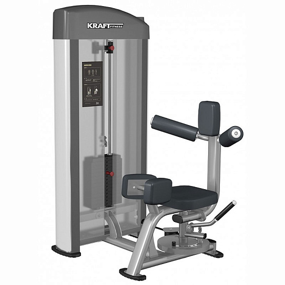 Грузоблочный тренажер для пресса и торса Kraft Fitness Вращение торса KFDTR